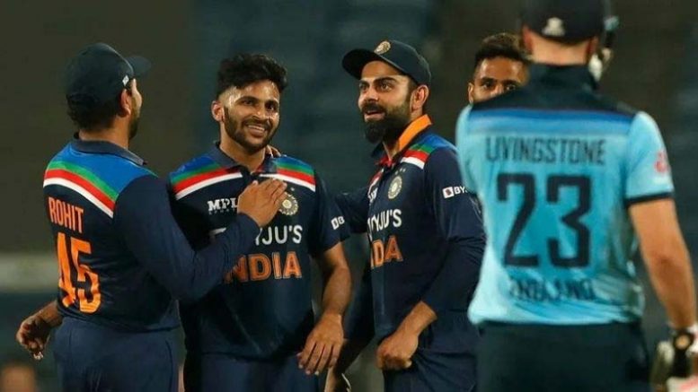 India vs England 3rd ODI India beat England by 7 runs in nail-biter clinch series 2-1